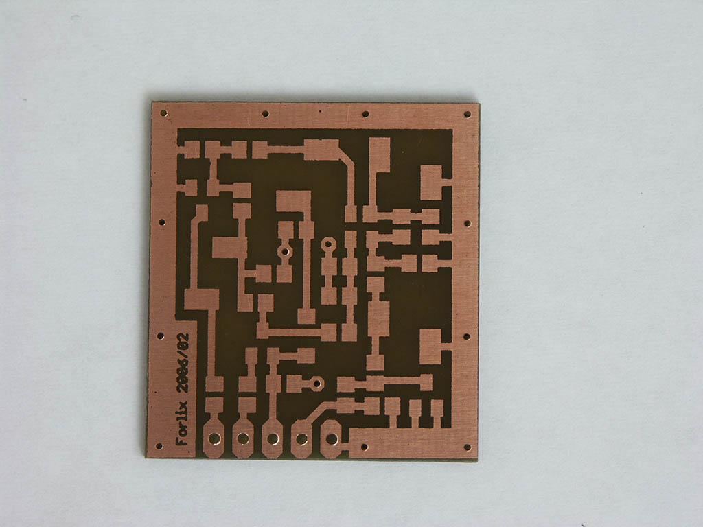 PCB for a 100MHz VCO and buffer stage, backplane GND