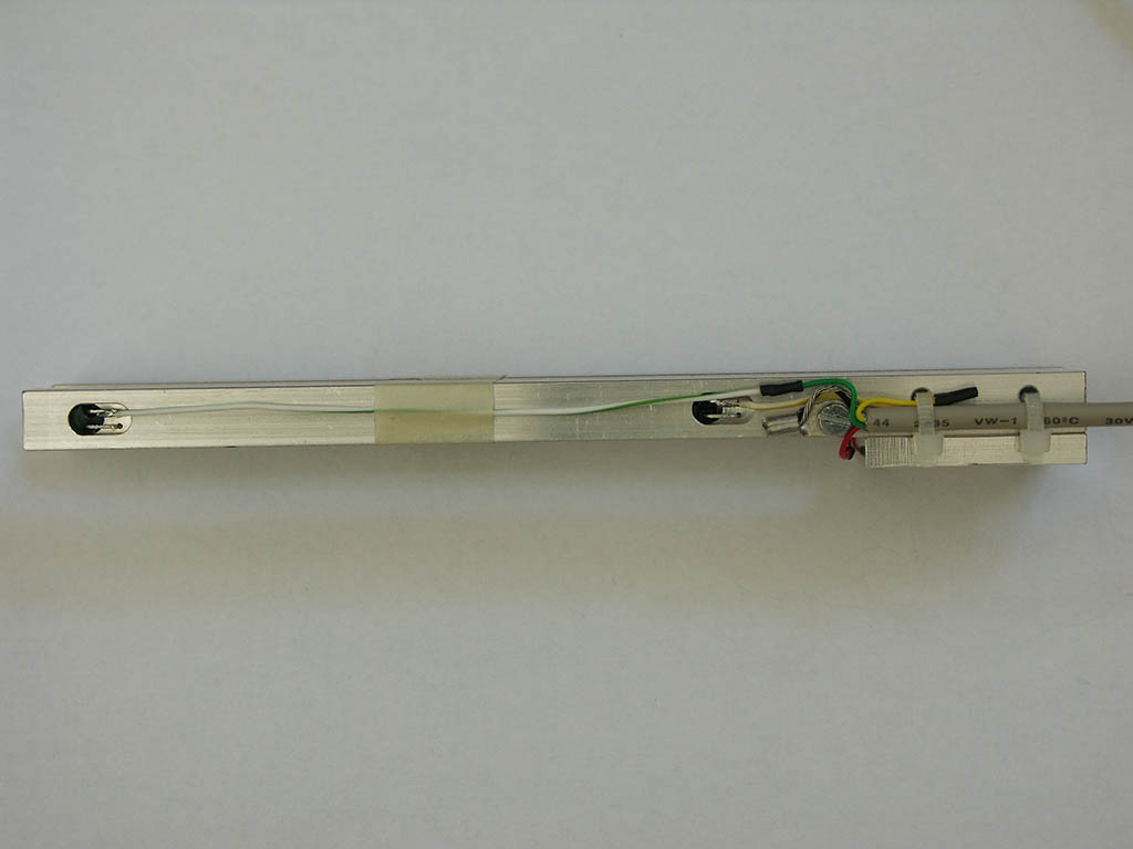 Selfmade chronograph sensor for 6 mm bullets using two IR light barriers