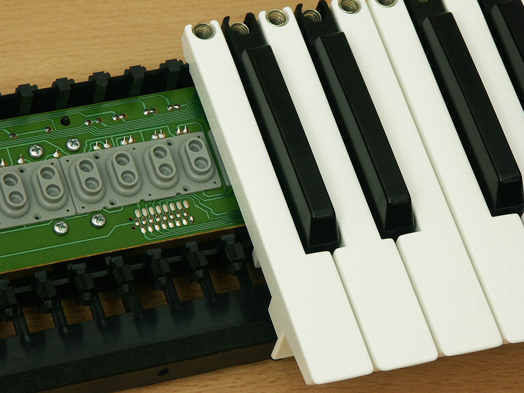 Roland PC-200 mk II keyboard controller - Finding the right lubricant for the keys is next to impossible. What I found to work best was silicone oil m...