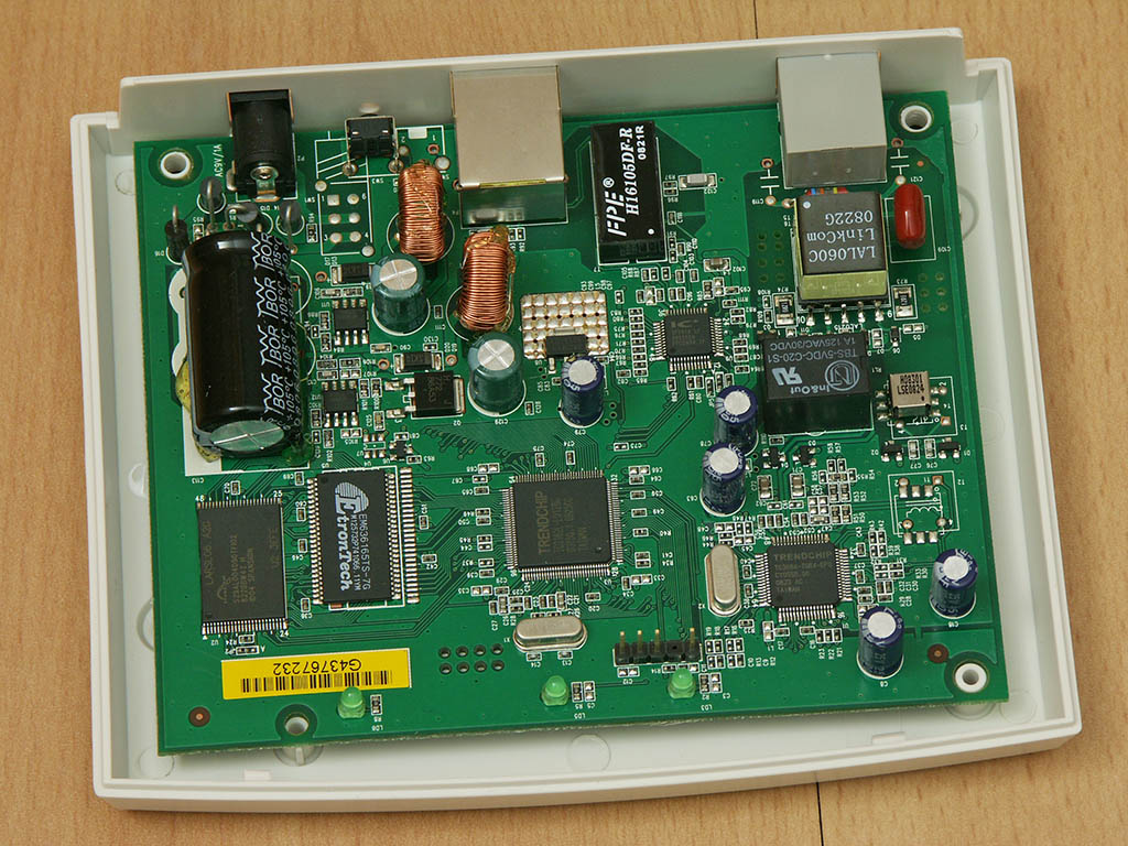 Alcatel-Lucent CELL-19A-BX-VF ADSL/ADSL2+ modem (Vodafone branding, made in 2008/07)