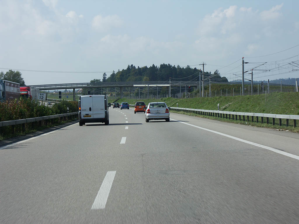 Driving toward Switzerland, Interlaken