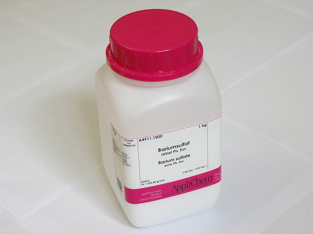 Barium sulfate to make x-ray contrast agent