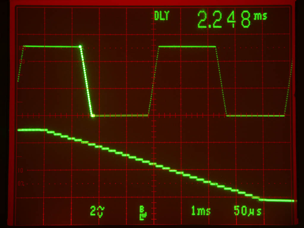 The perfect pulse waveform with defined rise time, just like in Spice ;-)