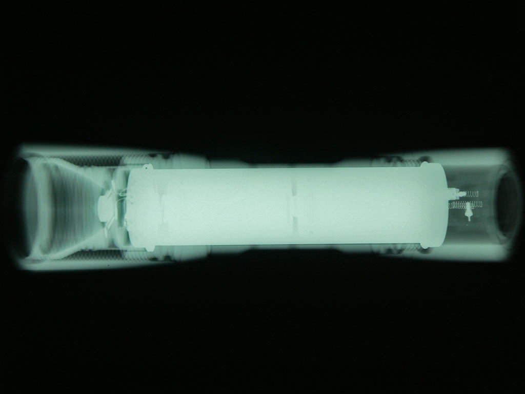 Pila GL2 tactical flashlight with Li-Ion cells inside